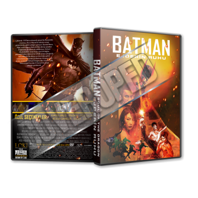 Batman Soul of the Dragon - 2021 Türkçe Dvd Cover Tasarımı